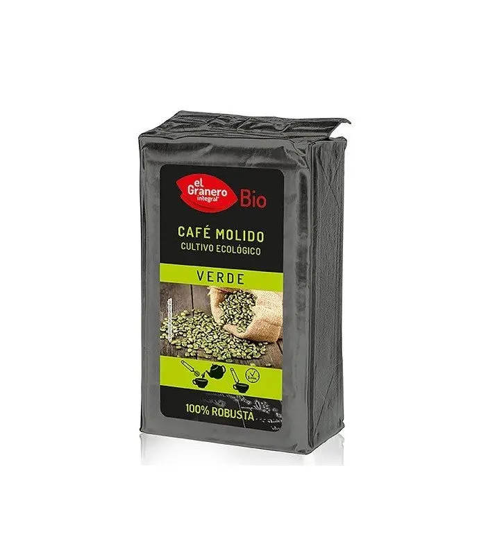 El Granero Café Verde 100% Robusta Molido Bio