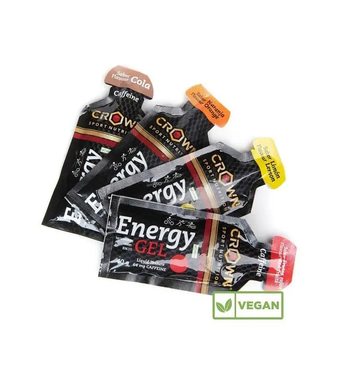 Crown Sport Pack Gel Tester (12 Geles Energéticos)