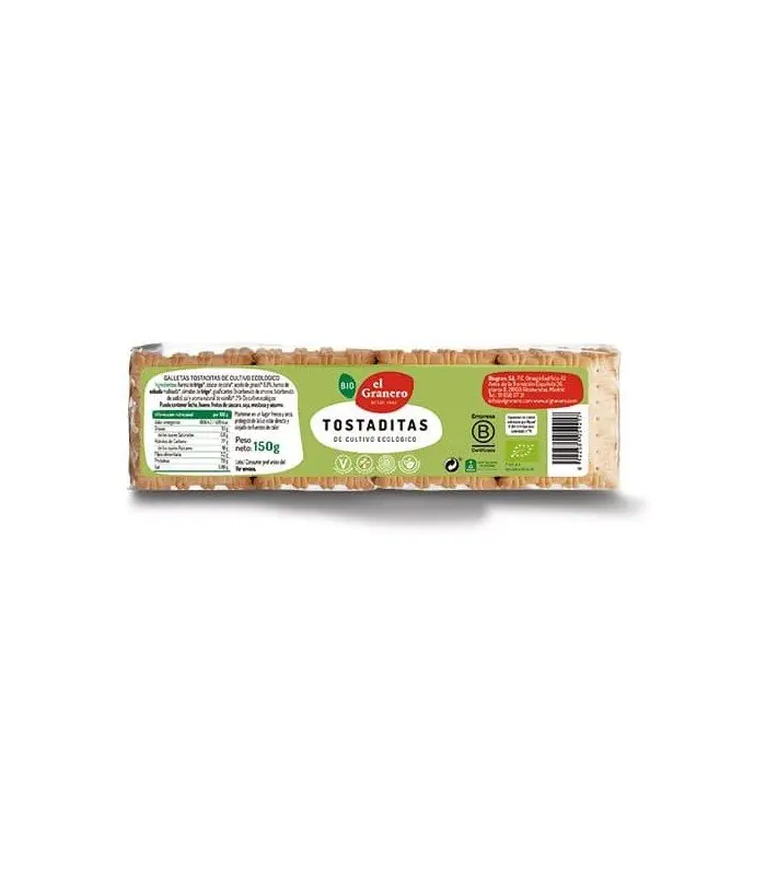 El Granero Galletas Tostaditas Bio