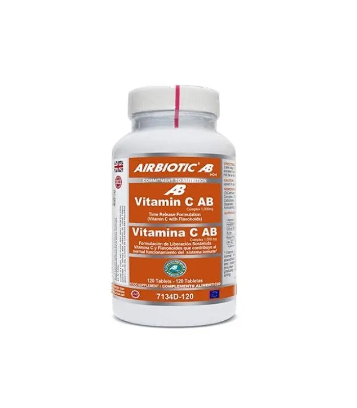 Airbiotic Vitamina C AB Complex 1000 Mg Liberación Prolongada
