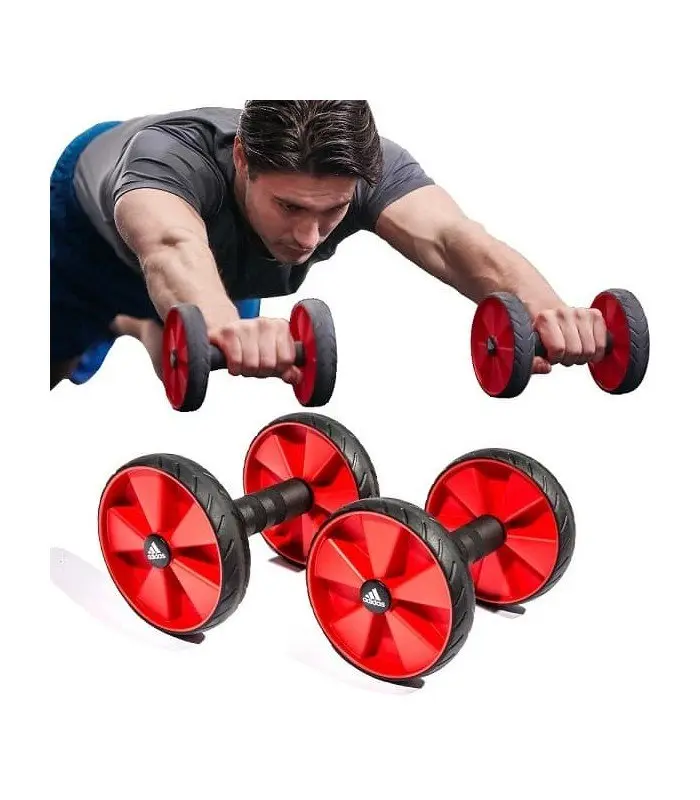 Adidas Par Ruedas de Abdominales Core Roller