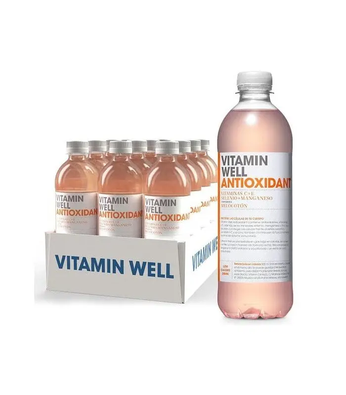 Vitamin Well Antioxidant Bebida Refrescante de Melocotón