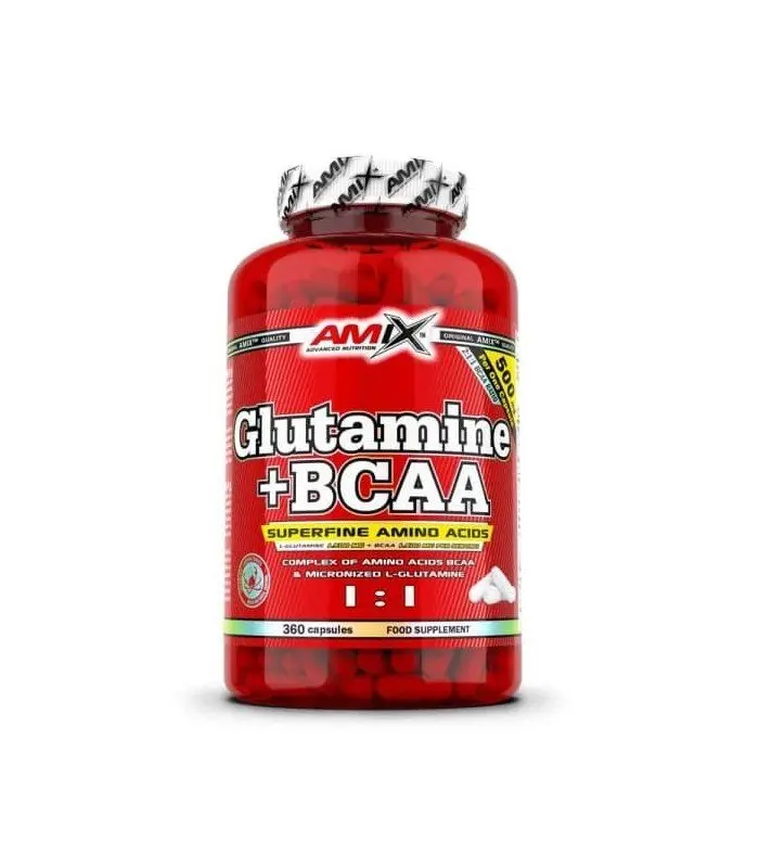 Amix Glutamina + Bcaa 360 Caps
