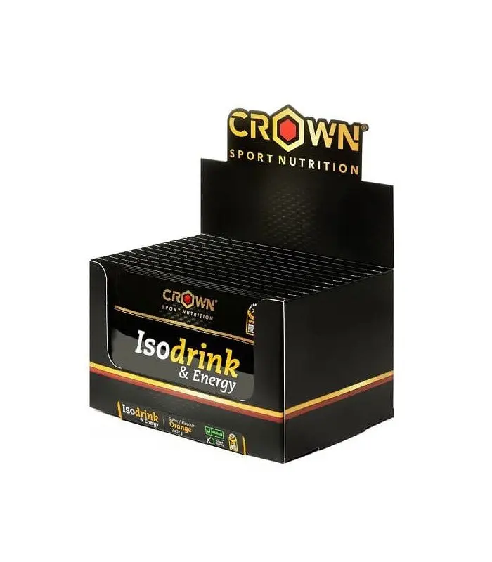 Crown Sport Bebida Isotónica Isodrink & Energy Monodosis