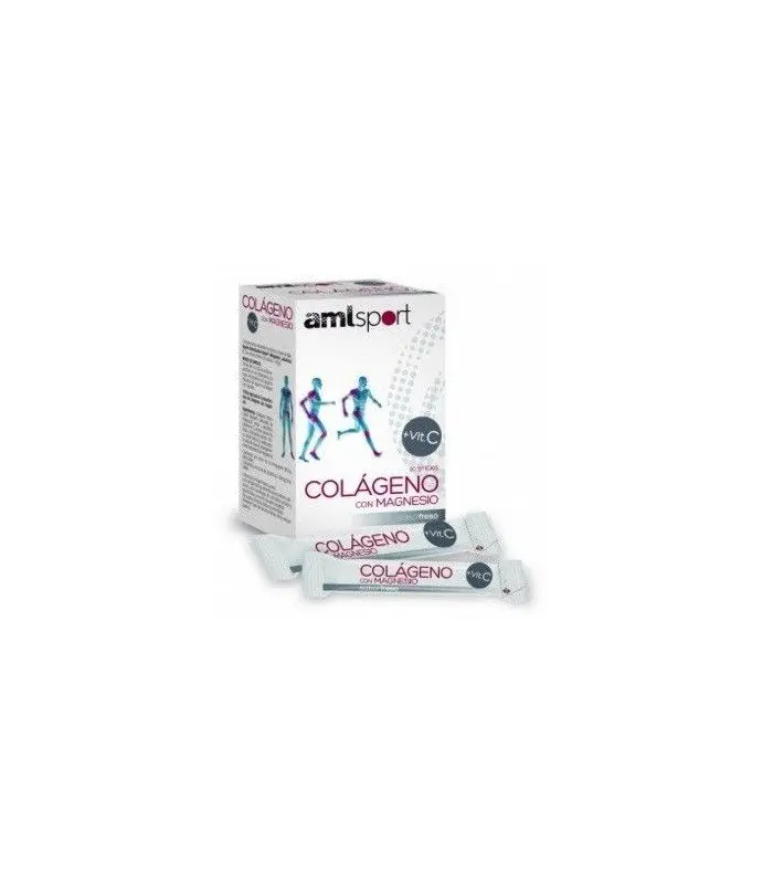Amlsport Colageno con Magnesio + Vit. C (Sticks)