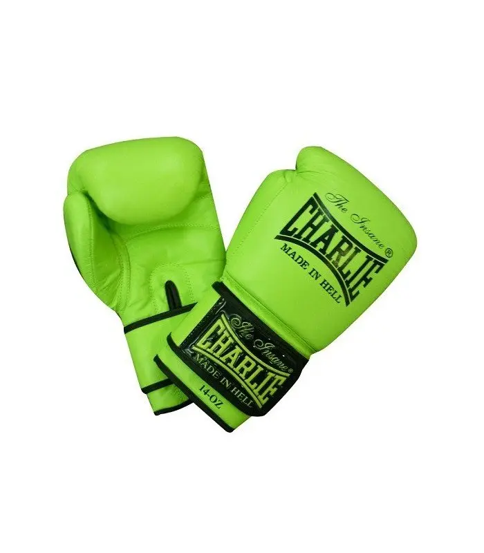 Charlie Guantes Boxeo Lime