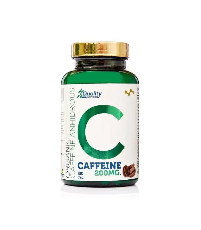 Quality Nutrition Cafeína Anhidra 200 Mg